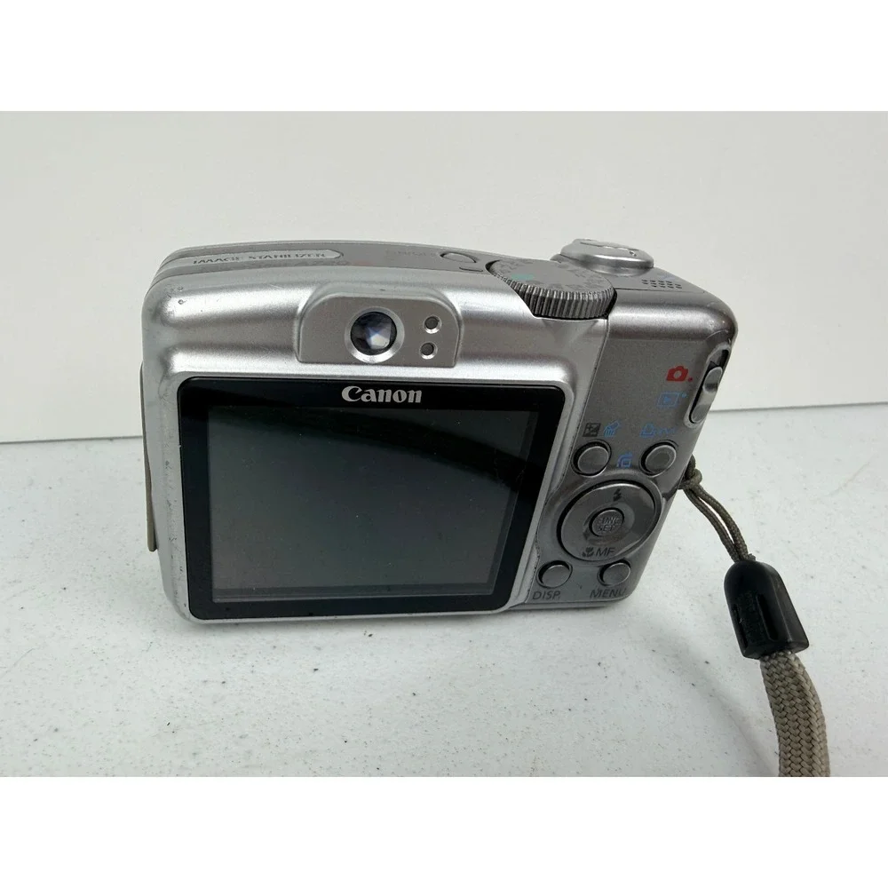 Canon Powershot A720 IS 8.0MP Digital Camera Silver w/ 32gb Card Tested BX